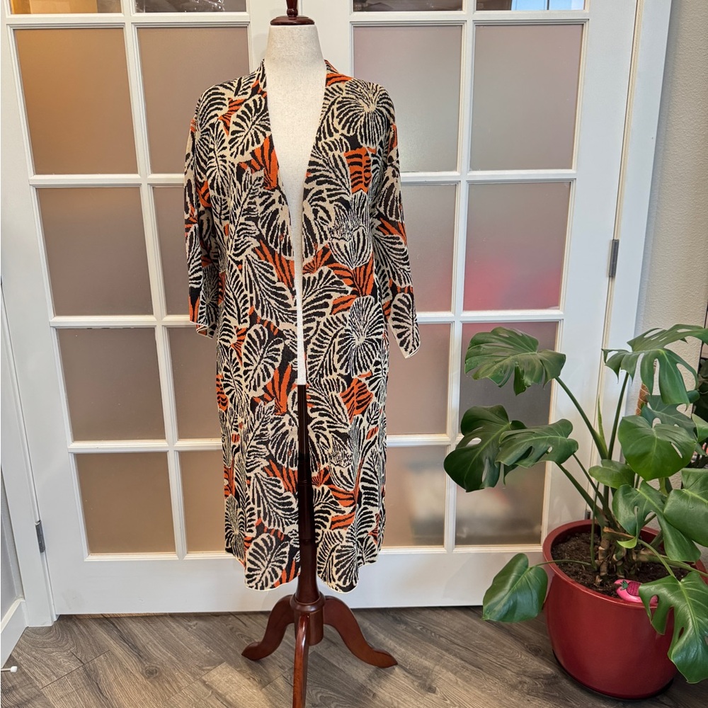 See and Be Seen - NEW - Jacquard Long Sweater